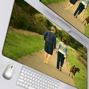 Custom Photo MousePad Warm Family 35"X16"