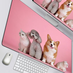 Custom Photo MousePad Lovely Pets 35"X16"