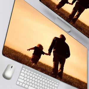 Custom Photo MousePad Gift For Father 35"X16"