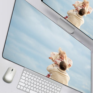 Custom Photo Mousepad Happy Family Mousepad 30"X16"