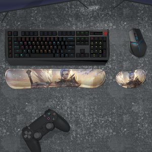 Custom Game Keyboard Wrist Rest & Mouse Wrist Rest 17''x4''