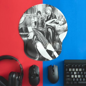 Custom Silicone Wrist Rest 3D Mousepad