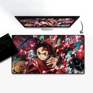 Custom Photo Mousepad Demon Slayer Mousepad Anime Mousepad 30"X16"