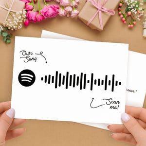 Custom Spotify Code Music Cards With Your Favorite Song