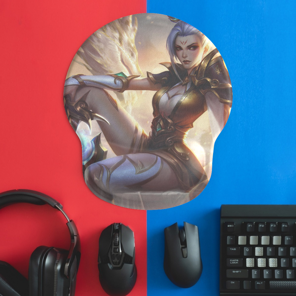 Custom Game Mouse Pad 3D Mousepad With Silicone Wrist Rest