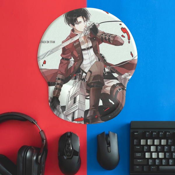 Custom Mouse Pad 3D Mousepad With Silicone Wrist Rest